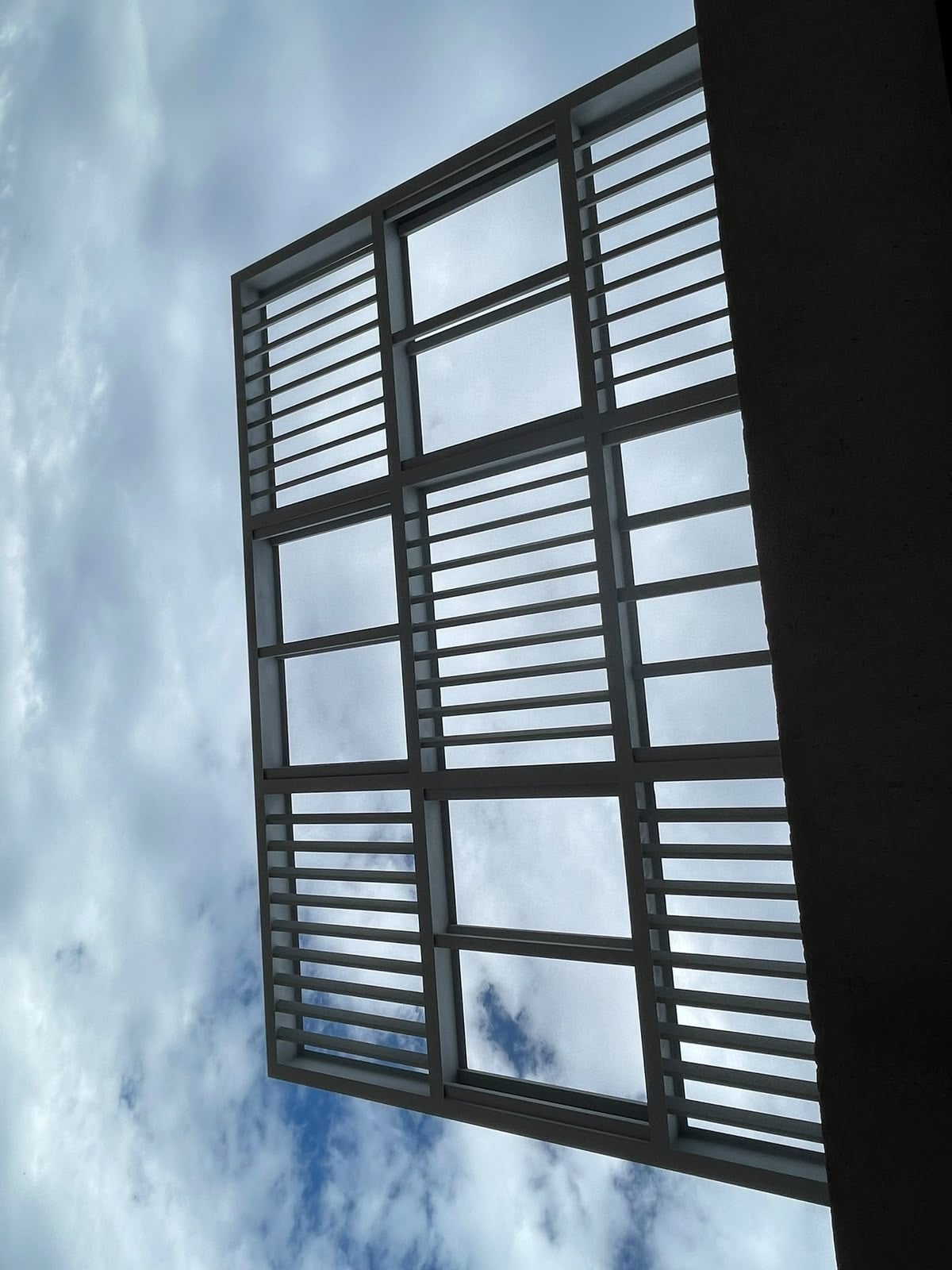 Pérgola de Azotea en Blanco